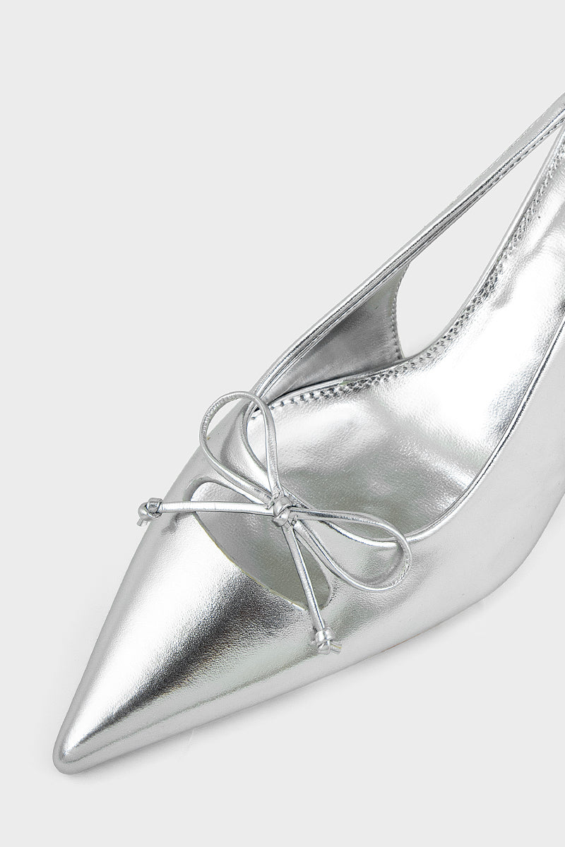 Party Wear Sling Back IP4053-Silver