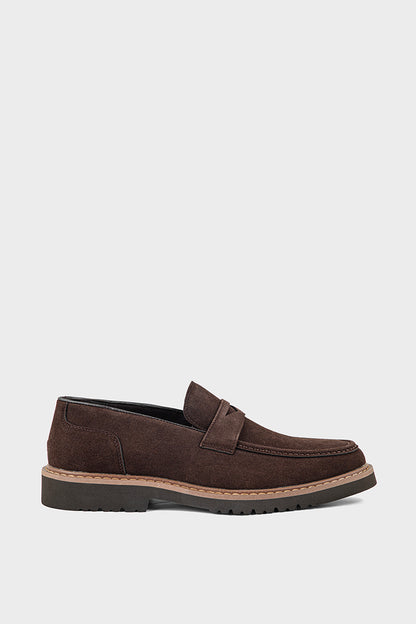 Men Formal Loafers MF7067-Coffee