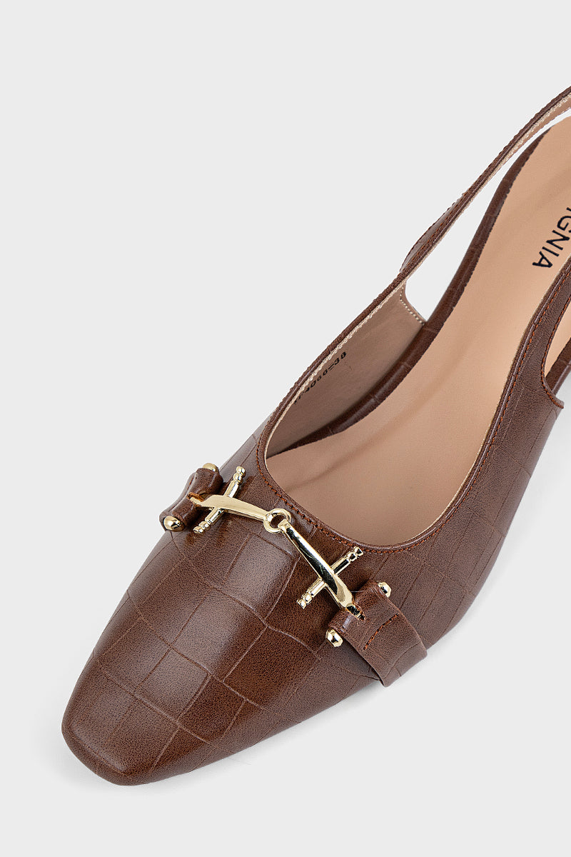 Formal Sling Back IF4066-Brown