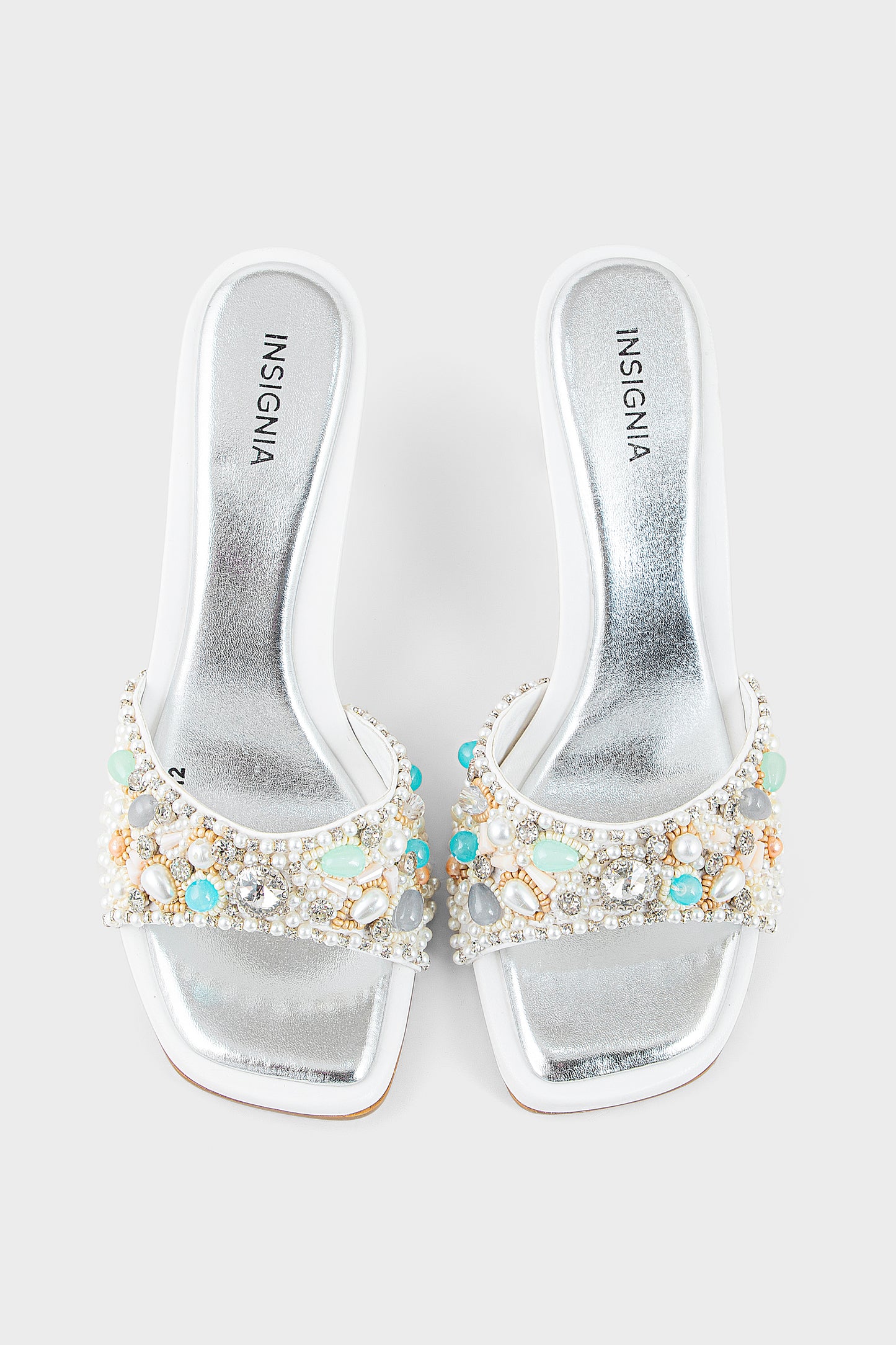 Party Wear Slip On IP0112-White