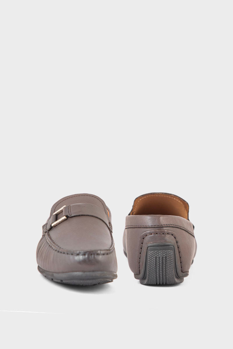 Men Casual Driving Mocs MC4015-Coffee