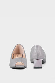 Formal Peep Toes IF3506-Gun Metallic