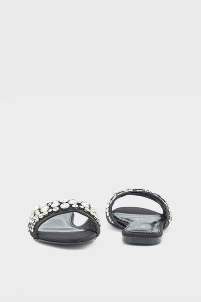 Party Wear Slip On IF0188-Black