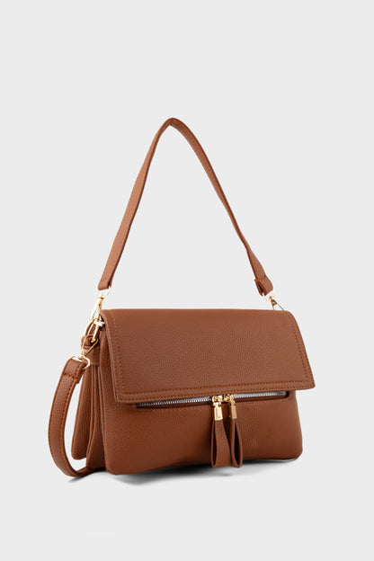 Cross Shoulder Bags BS2299-Tan