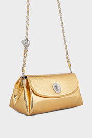 Flap Shoulder Bags BS2114-Golden