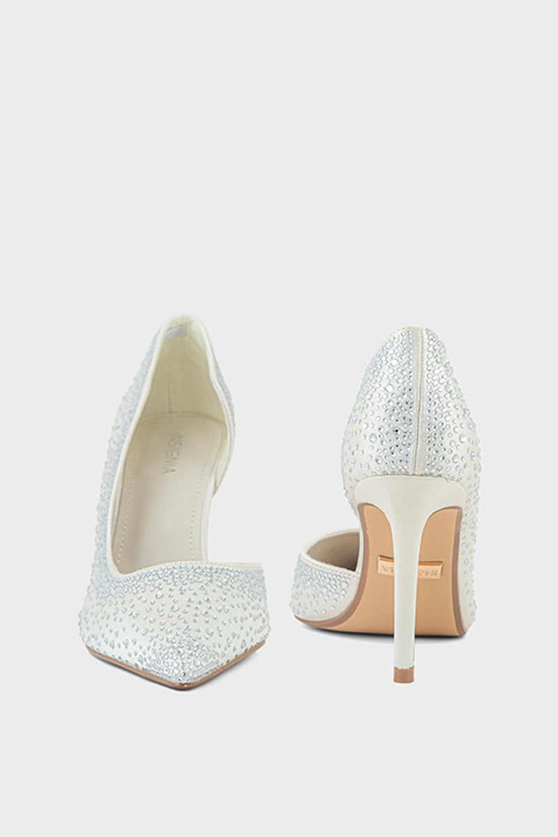 Pary Wear Court Shoes IP5018-Off White