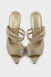Party Wear Slip On IP0120-Gold