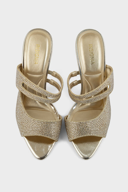 Party Wear Slip On IP0120-Gold
