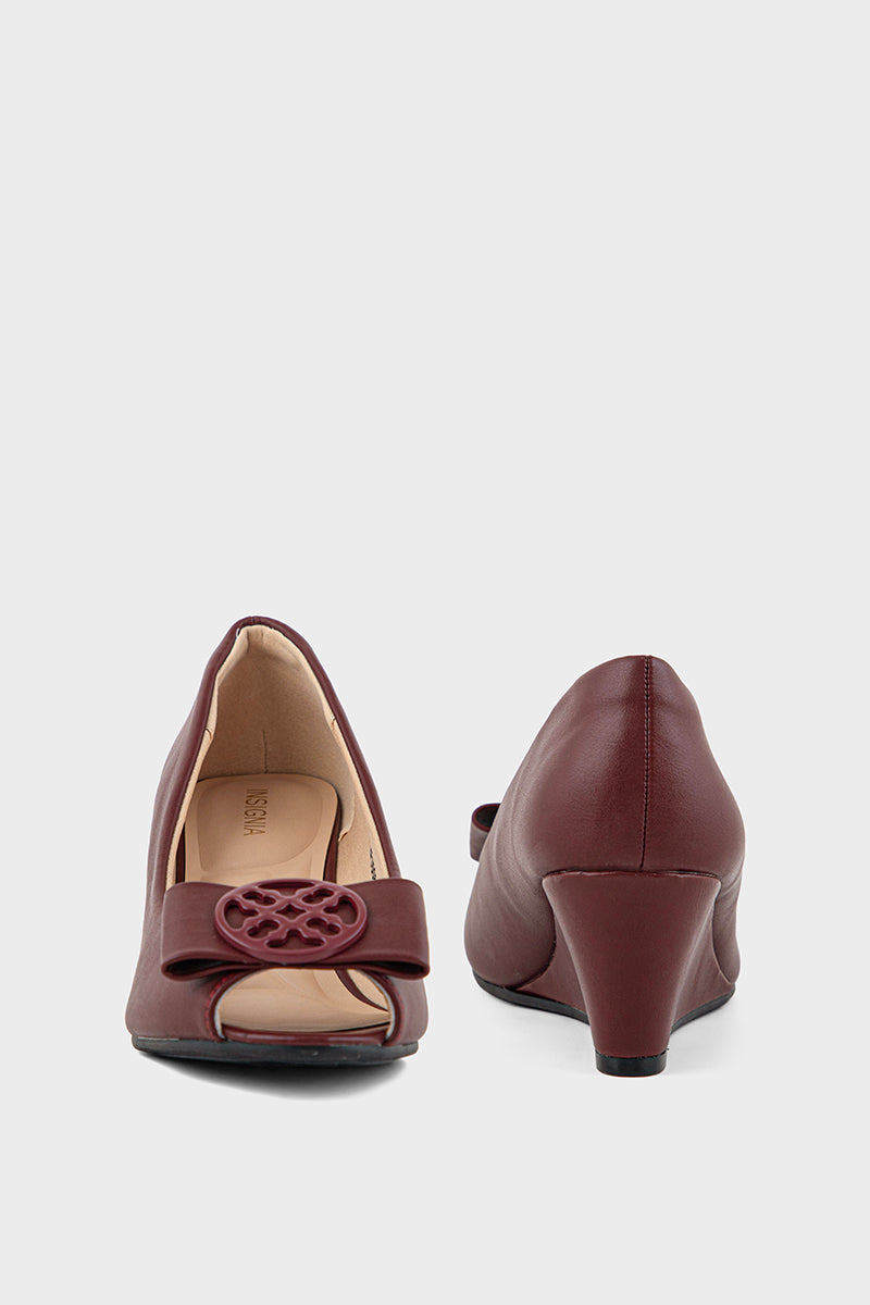 Formal Peep Toes IF3508-Maroon