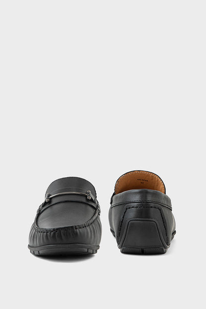 Men Casual Driving Mocs MC4034-Black