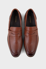 Men Formal Loafers MF7052-Brown