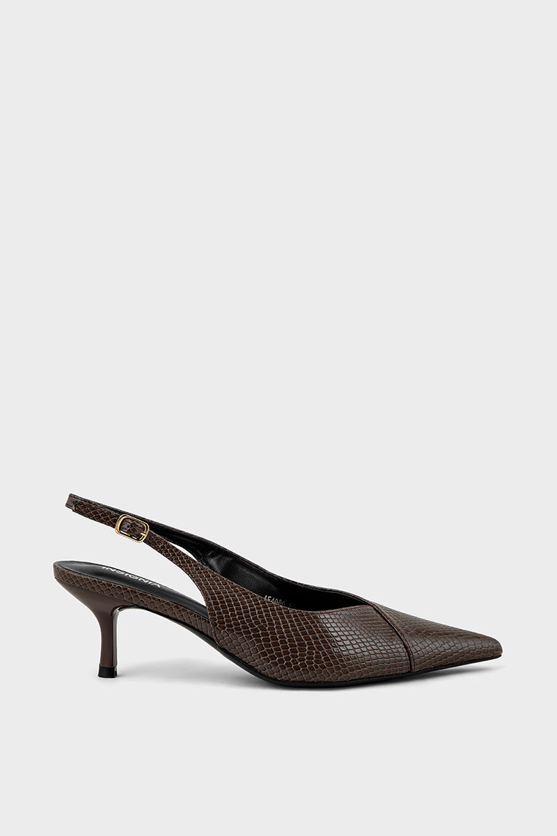 Formal Sling Back IF4080-Dark Brown