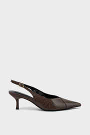 Formal Sling Back IF4080-Dark Brown
