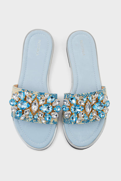 Formal Slip On IF0266-Blue