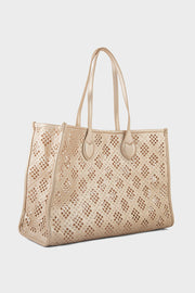 Tote Hand Bags BS2190-Light Gold