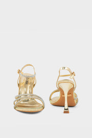 Party Wear Sandal IP2027-Golden