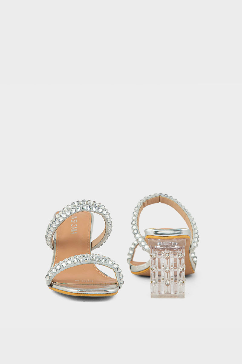 Party Wear Slip On IP0047-Silver