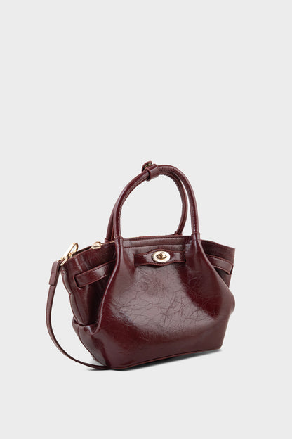Tote Hand Bags BS2349-Maroon