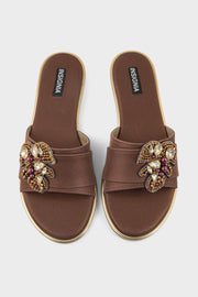 Formal Slip On IF0271-Brown