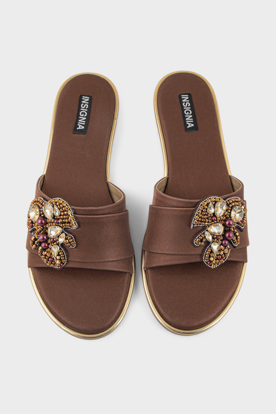 Formal Slip On IF0271-Brown