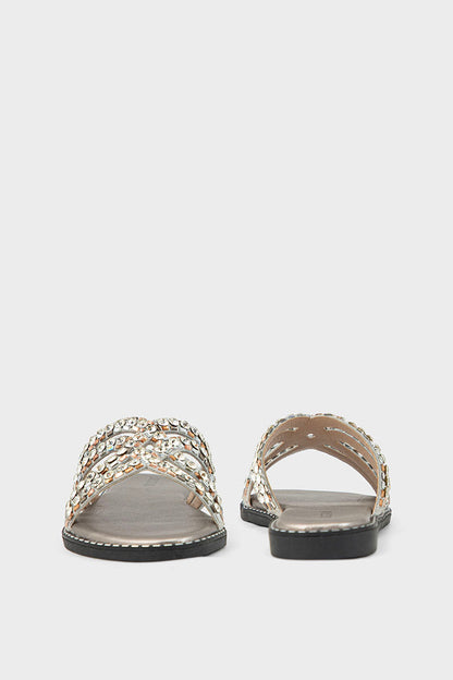 Party Wear Slip On IF0194-Pewter