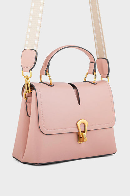 Top Handle Hand Bags BH0108-Tea Pink