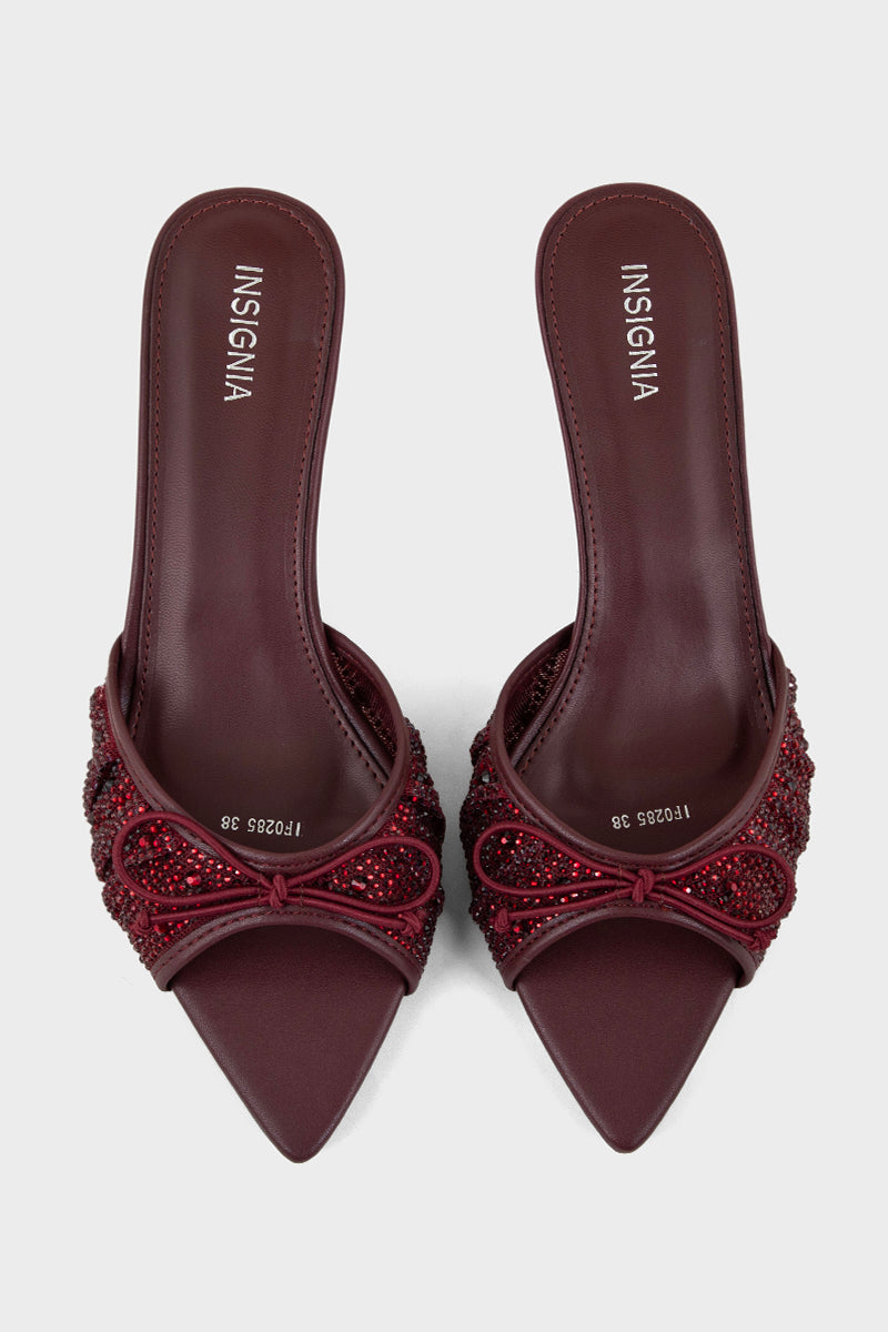 Formal Slip On IF0285-Maroon