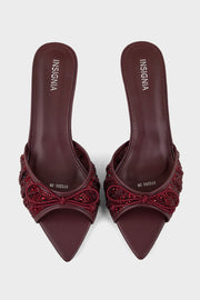 Formal Slip On IF0285-Maroon
