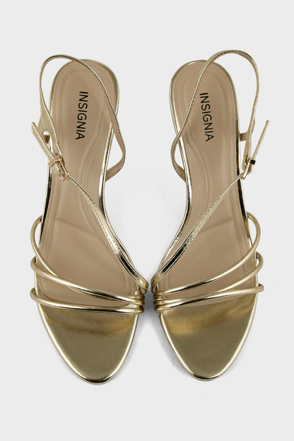 Party Wear Sandal IP2078-Gold