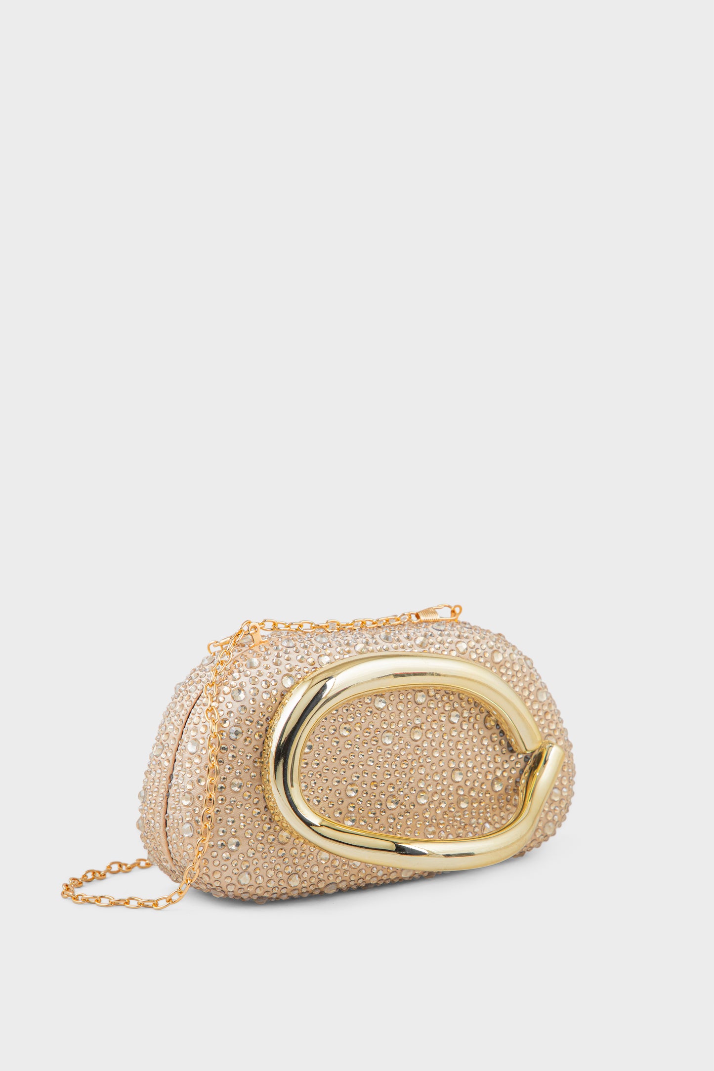 Party Wear Clutch BK4157-Gold
