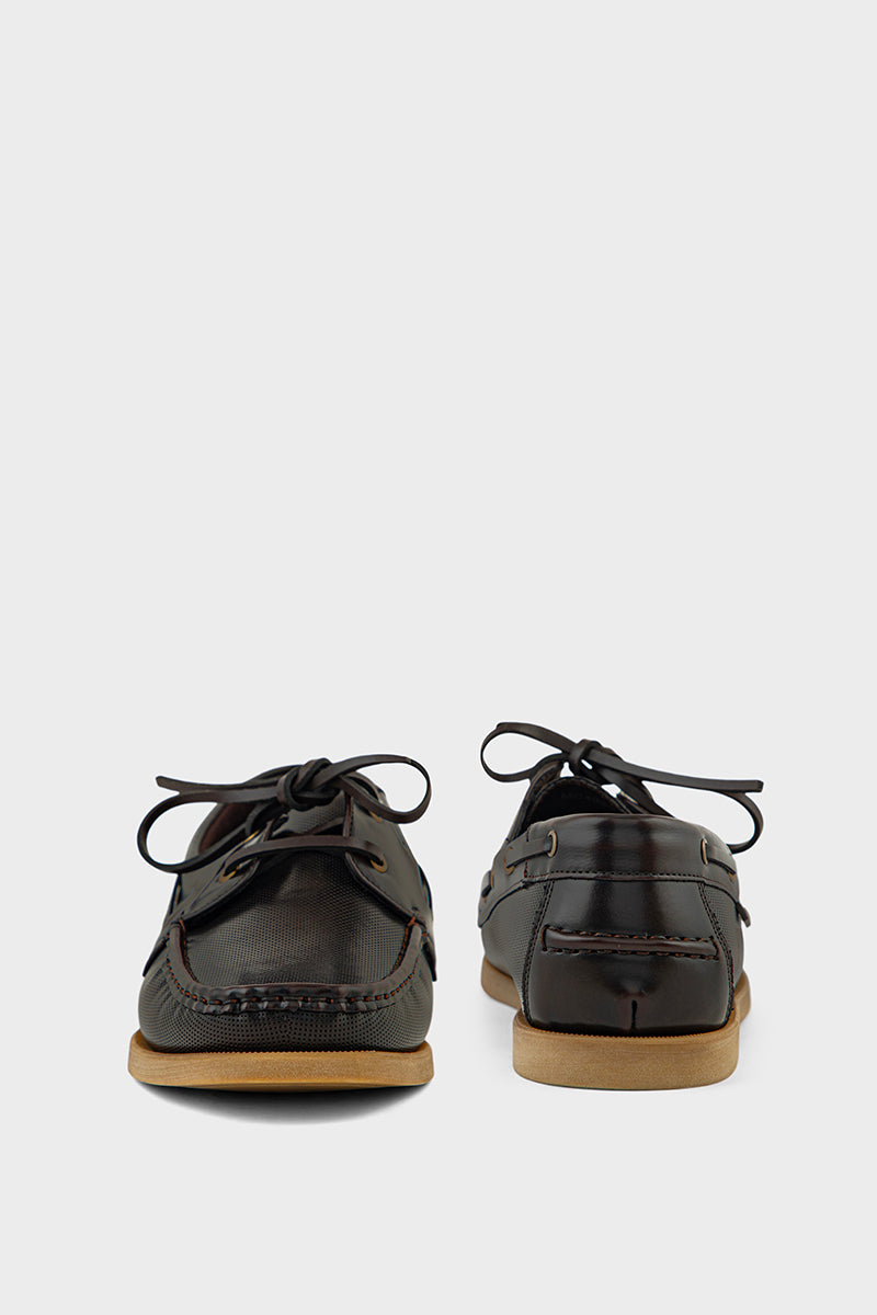 Men Casual Driving Mocs MC4026-Coffee