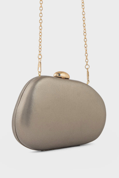 Party Wear Clutch BK4119-Pewter