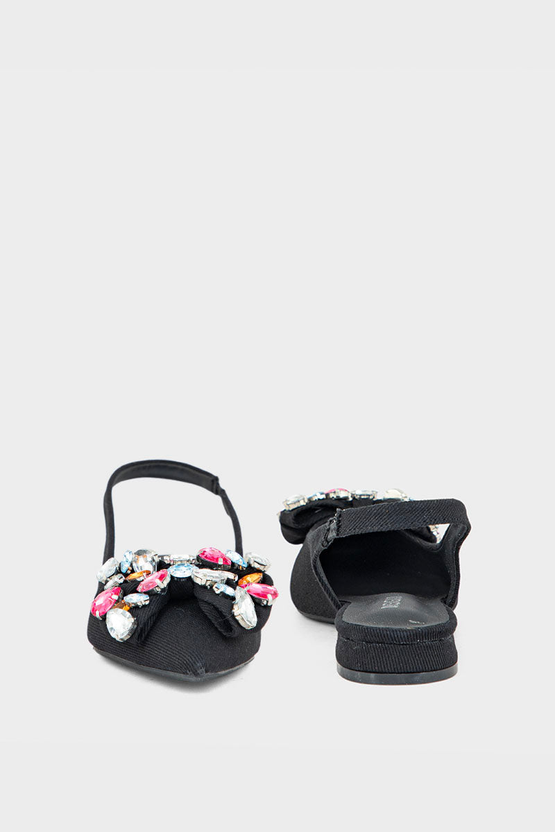 Casual Sling Back IC4004-Black