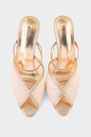 Party Wear Slip On IP0109-Champagne