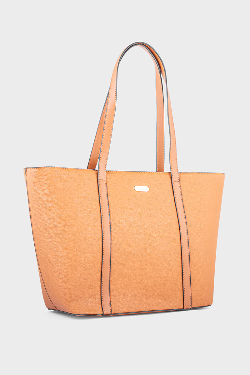 Casual Tote Hand Bags BS2069-Tan