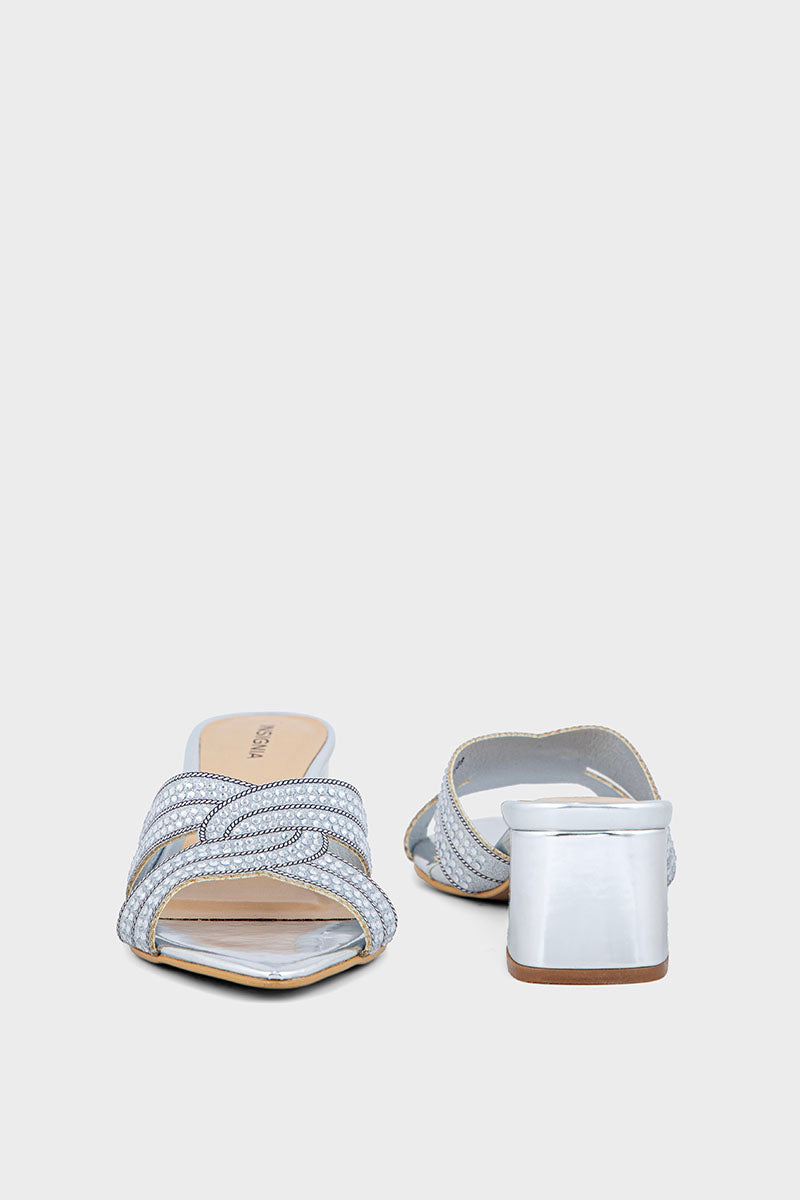 Party Wear Slip On IP0061-Silver