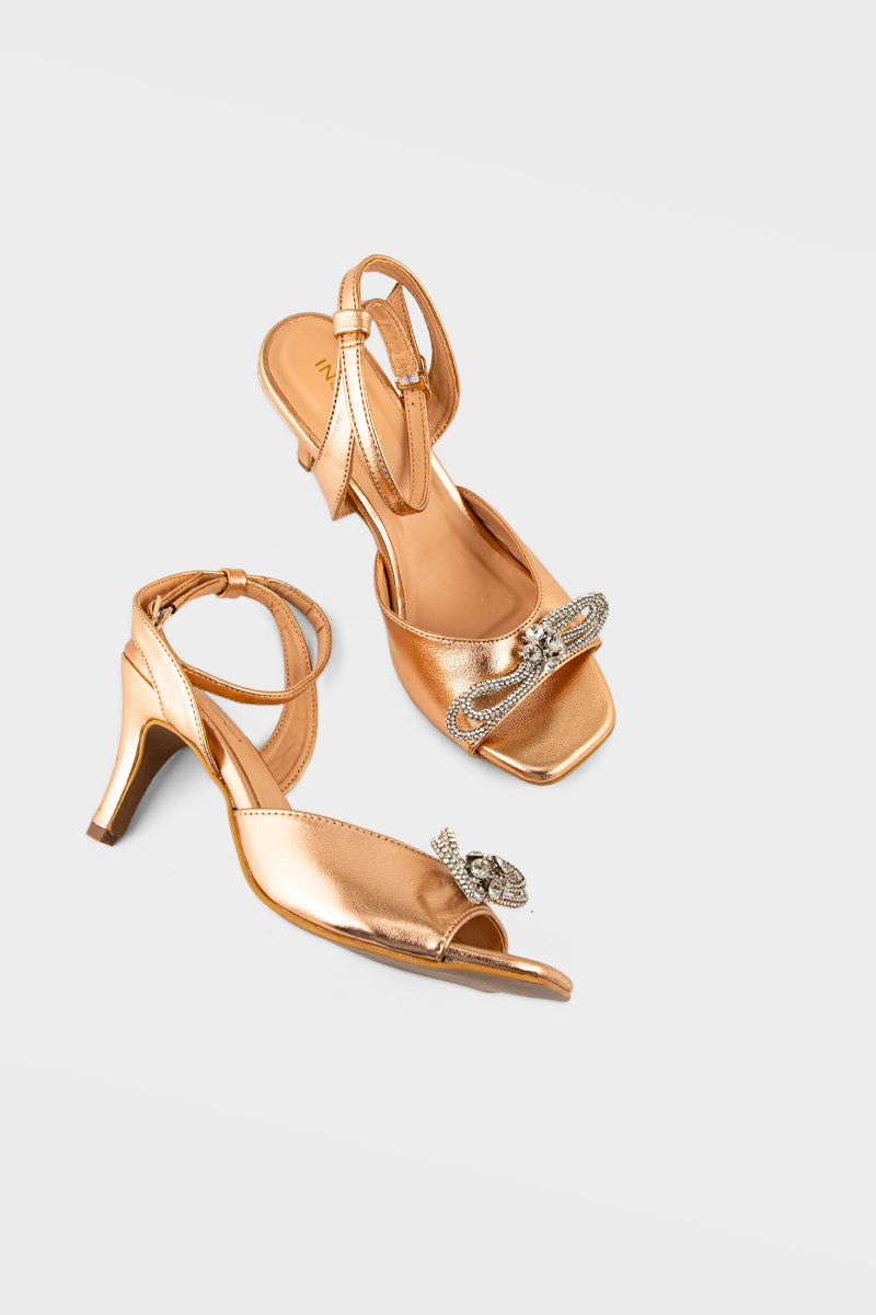 Party Wear-Sandal-IP2056-Champagne