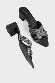 Party Wear Slip On IP0061-Black