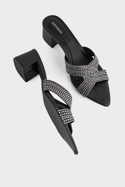 Party Wear Slip On IP0061-Black