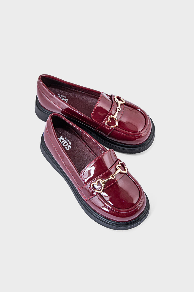 Girls Formal Loafer GF9501-Maroon