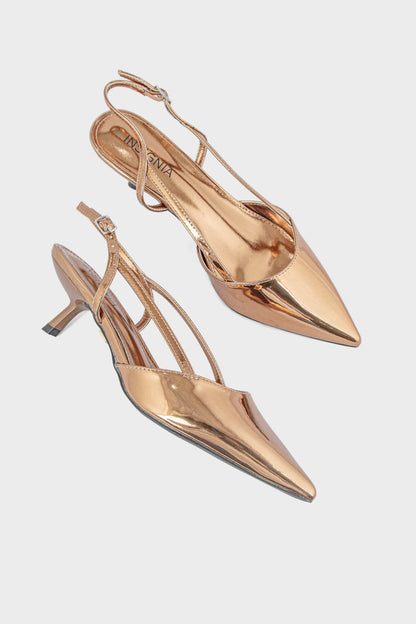 Party Wear Sling Back IP4019-Copper