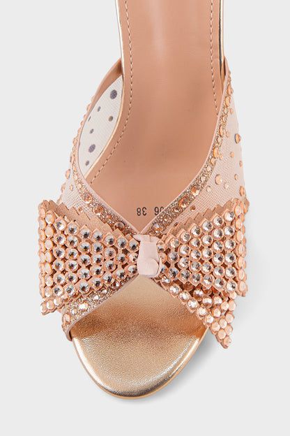 Party Wear Slip On IP0106-Champagne