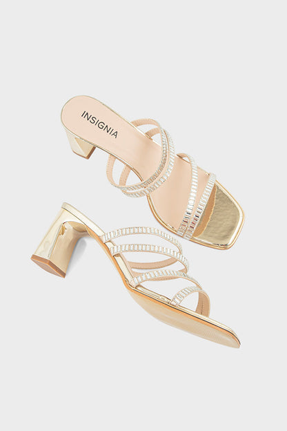 Party Wear Slip On IP0063-Gold