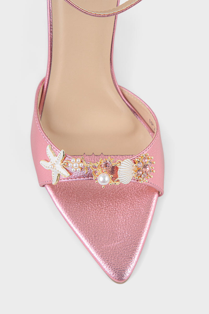 Party Wear Sandal IP2068-Pink