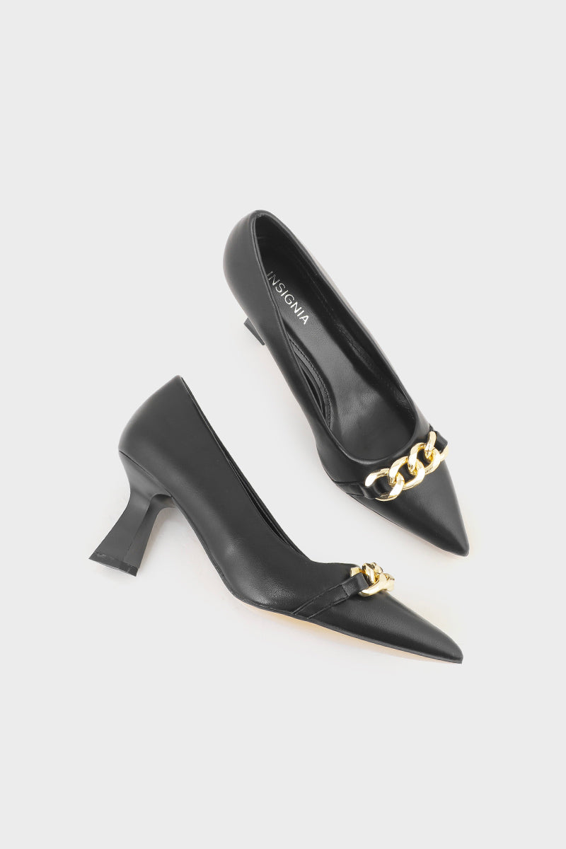 Formal Court Shoes I44486-Black