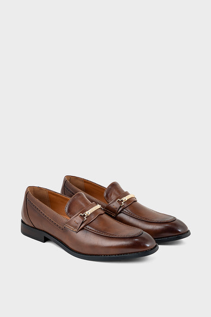Men Formal Loafers MF7061-Tan