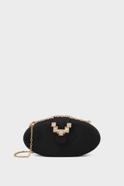 Party Wear Clutch BK4153-Black
