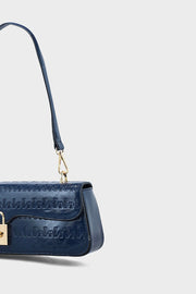 Flap Shoulder Bags BS2051-Navy