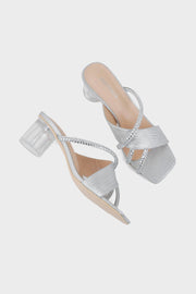 Party Wear Slip On IP0018-Silver