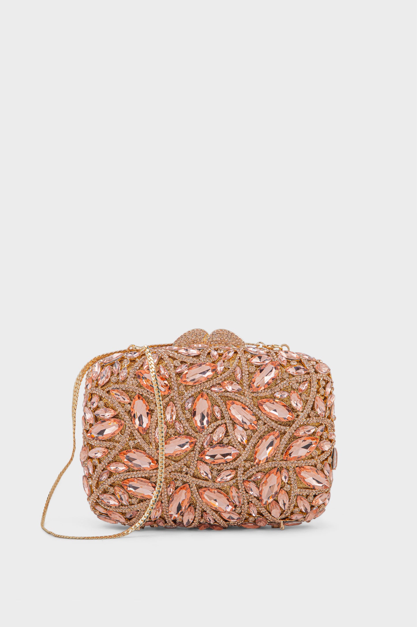 Party Wear Clutch BK4127-Champagne